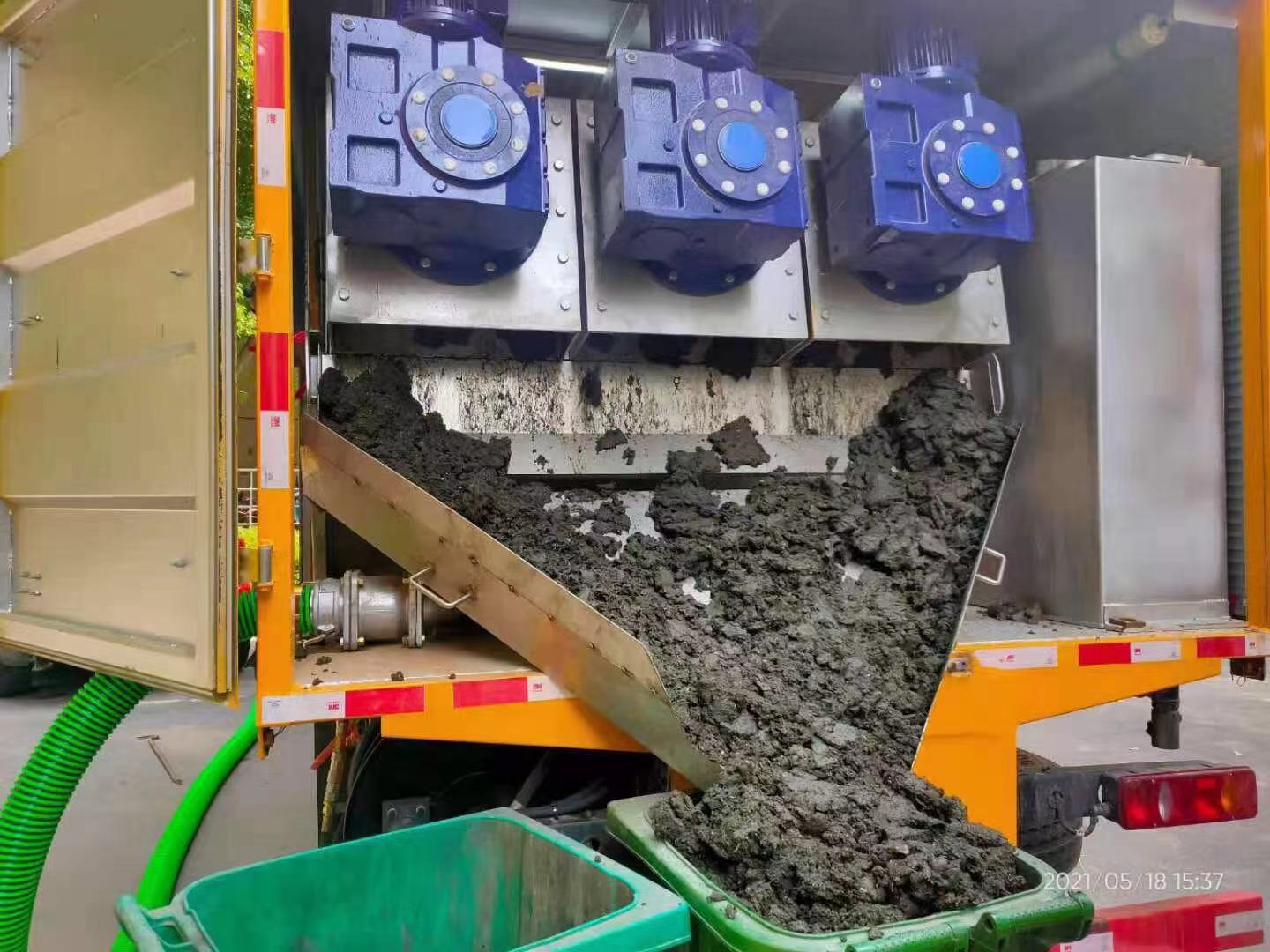 武强化粪池清掏城市维护站-泥浆净化干湿分离处理